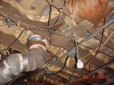 Asbestos on Duct